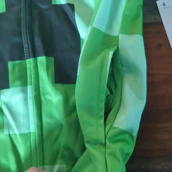BOYS jumping beans Minecraft zip up hoodie - Picture 7 of 7